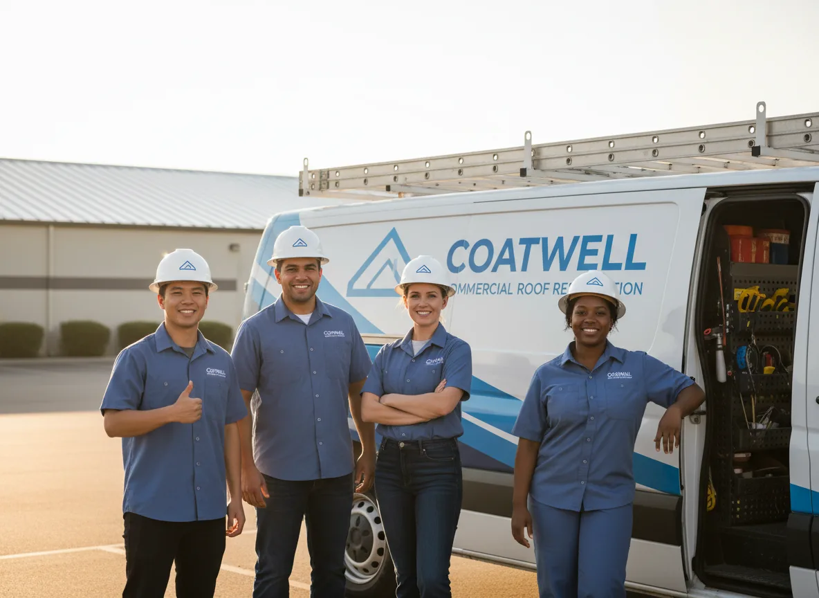 Commercial roof coating company in Crescent, OR
